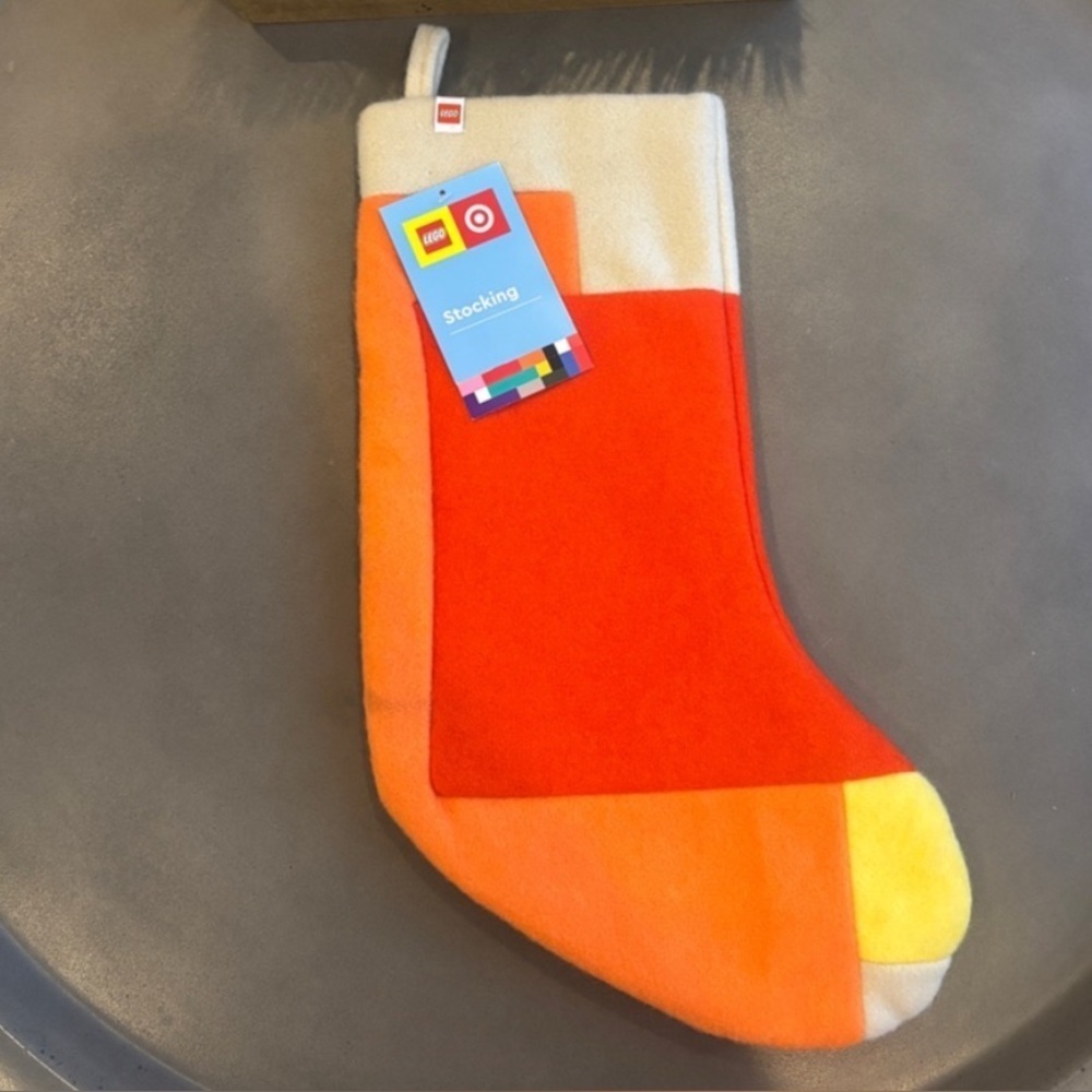 Lego Christmas Stocking 20"
Color Block Felt Orange/White
Collection X Target